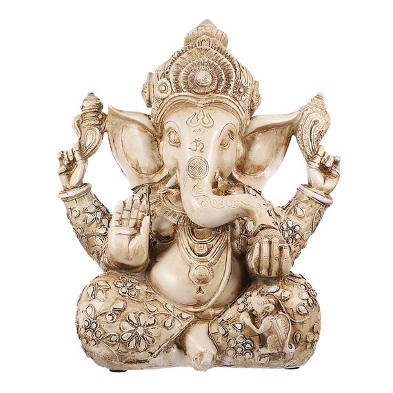 YARNOW Hindu-Ganesha-Statue, Ganesha, Elefant, Meditation, Ornament, Reichtum, Skulptur, Geschenk, Heimdekoration