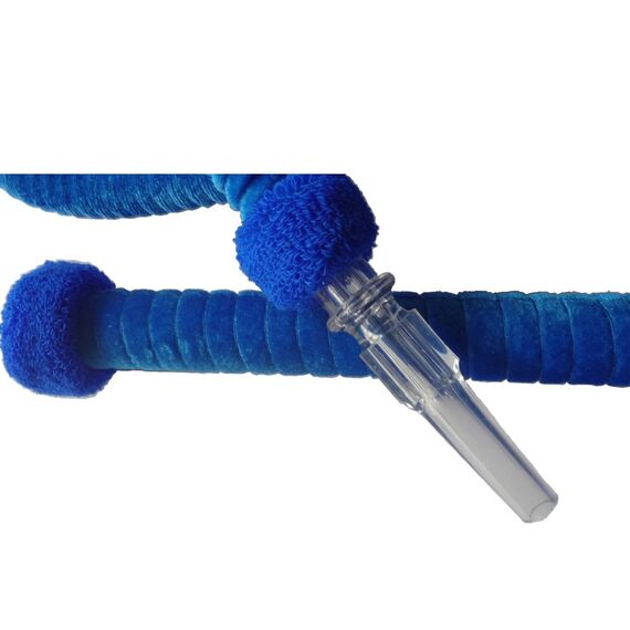 Hookah Hose 78" Washable Hookah Hose Detachable Mouth Tip (Black)