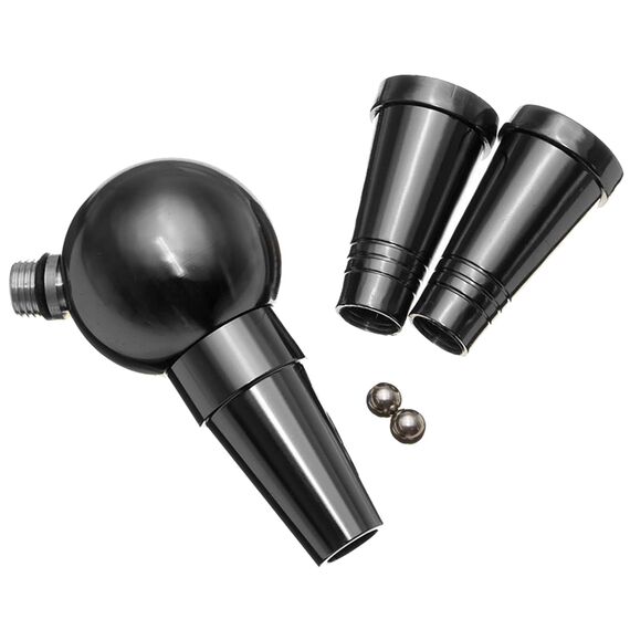 Shisha-Schlauchadapter, Splitter, 1 auf 2 Anschlüsse, Wasserpfeife, Metall, Schwarz, Schwarz, Durchschnittlich