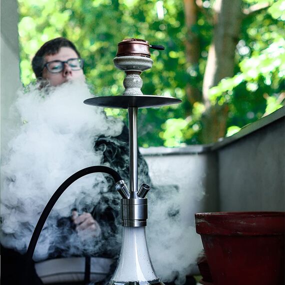 Shisha Schlauch Tüllen Silikon Dichtung - Kitosun Original Shisha Zubehör Strapazierfähige Silikon Plug Tüllen Verhindern Sie, dass Shisha-Schläuche beim Rauchen herausfallen (schwarz)