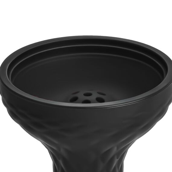 HapyWaer Silikon Phunnel Bowl Premium Shisha Wärmemanagement Shisha Tabak Schüssel Rechter Ersatz für Ton, Keramikschalen 9,7 cm hoch Geschenkbox (Lotus 7 Loch)