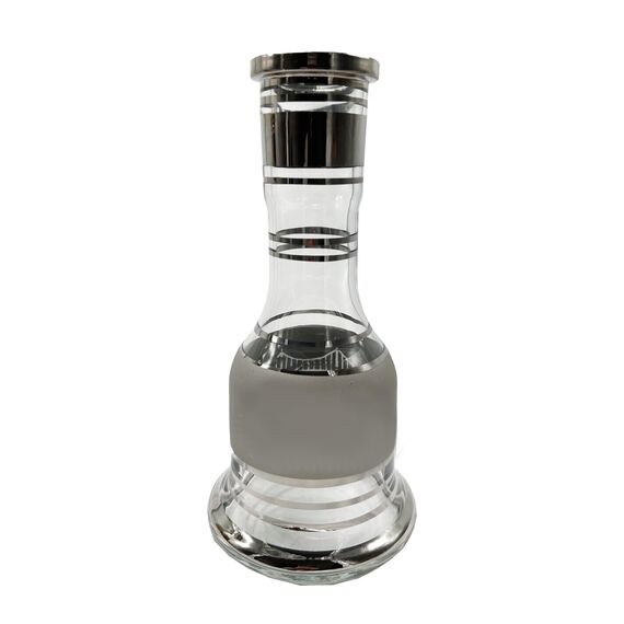 Ersatz Shisha Glasvasen für Khalil Mamoon Shisha (Silber)