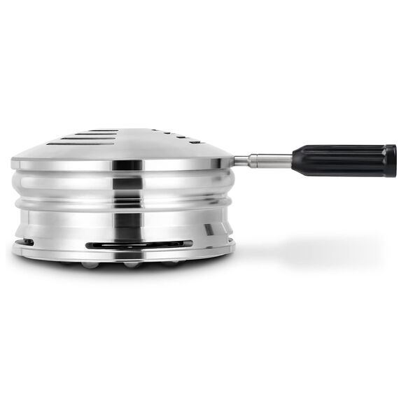 Kitosun Vulcan Smokebox HMD - Aluminium -Wärmemanagementsystem smoke box mit Deckel, halte 3 Stücke 26 mm Holzkohlen leicht, kompatibel mit klassischer Schüssel und Phunnel kopf