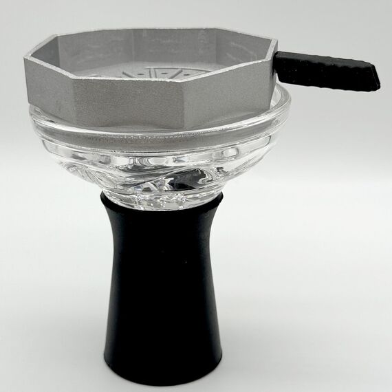AGSDGAWD Shisha Bowl Phunnel Glas Shisha Bowl Kompatibel mit Wärmemanagementsystemen und Folien Verbessern Sie Ihr Shisha-Erlebnis mit praktischem Design und überlegener Geschmackserhaltung (Farbe: