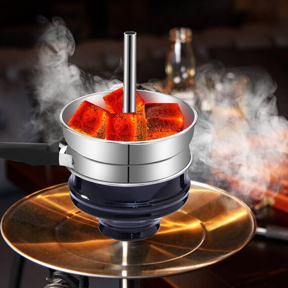 Shisha Bowl Tabakschale Keramik Shisha Hookah Pfeife Zubehör (78 mm)