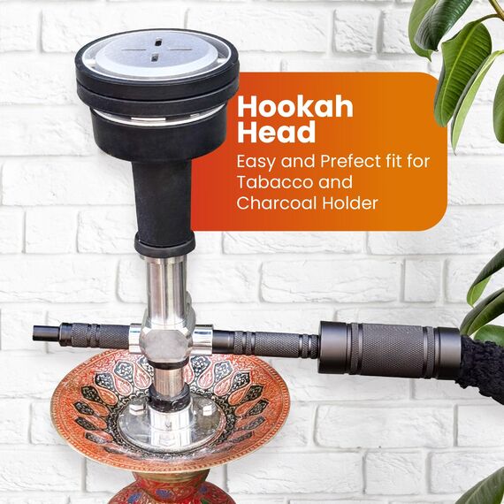 Heat Management Bowl for Hookah Hookah Head Easy and Perfect fit for Tabacco and Charcoal Holder No foil Needed Premium Silicone Hookah Head Shisha Bowl