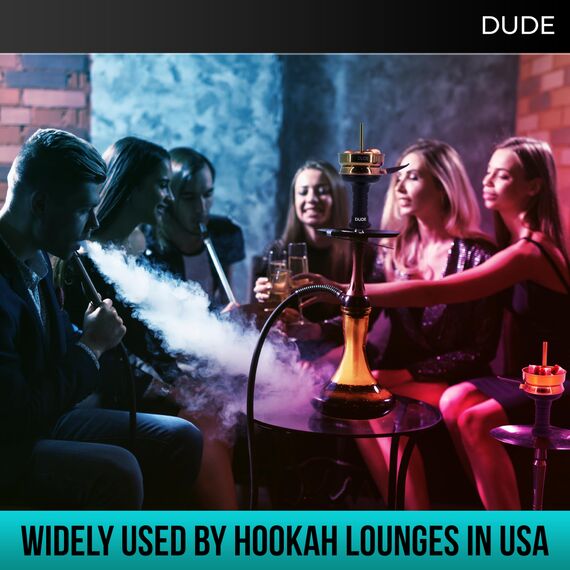Shisha Kohlehalter mit Shisha-Zange - Shisha Kohlehalter mit Shisha Zange für Kohle - Shisha Wärmemanagementgerät mit Shisha-Zange und Schürhaken - Hookah HMD - Hookah Bowl Zubehör (Gold)