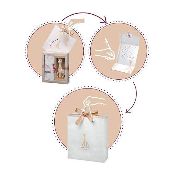 Sophie la Girafe - Sophiesticated - Geschenkset Geburt 1+ Jahre Größe M