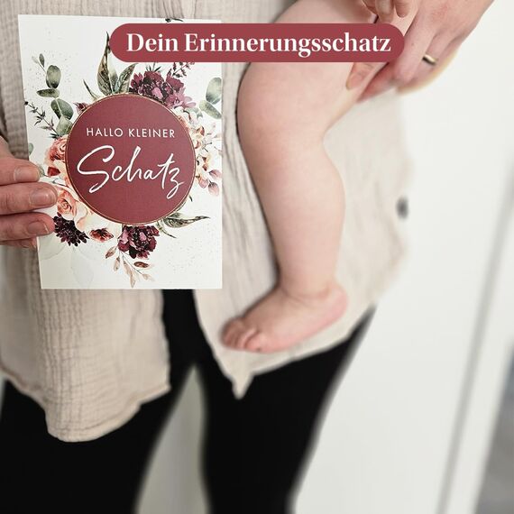 EULENTALER® 55 Meilensteinkarten für deine Schwangerschaft I Von Hebammen & Pädagogen gestaltet I Mit handgemalten Illustrationen I Geschenk für schwangere Freundin