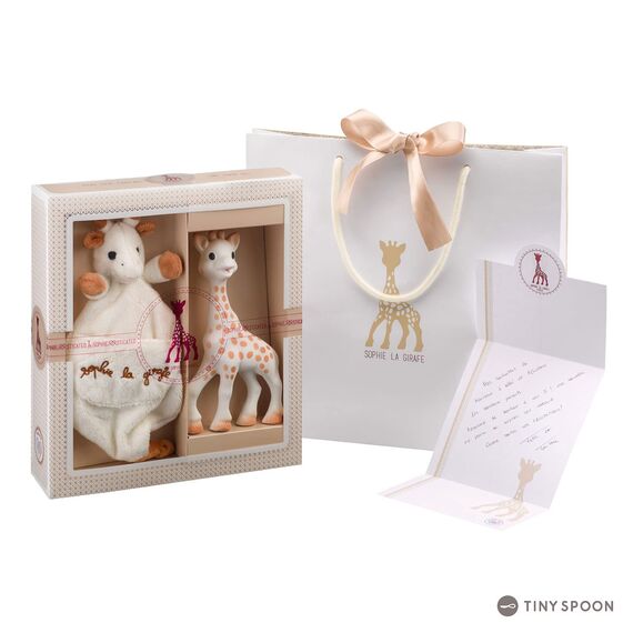 Sophie la Girafe - Sophiesticated - Geschenkset Geburt 1+ Jahre Größe M
