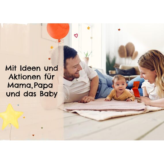 Losbox zur Geburt - Das Geschenk zur Geburt für Mama, Papa & Baby I 50 Lose mit wundervollen Ideen für das erste Jahr I Geschenk zur Geburt für Mädchen & Jungen und Geschenkidee für werdende Eltern