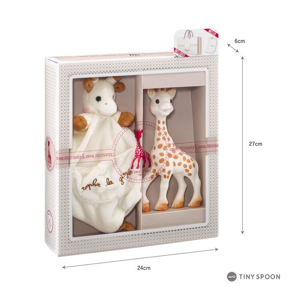 Sophie la Girafe - Sophiesticated - Geschenkset Geburt 1+ Jahre Größe M
