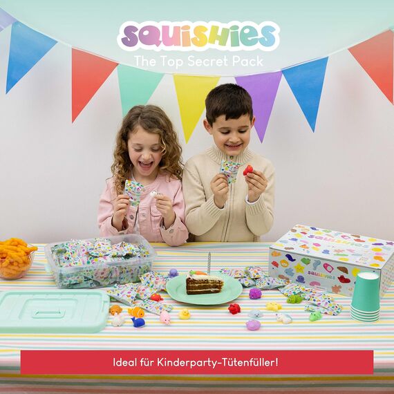 BONNYCO Mochi Squishy Set Mitgebsel Kindergeburtstag Gastgeschenke, 80 Stück Kleine Geschenke für Kinder. Mitbringsel Kindergeburtstag Gastgeschenk, Pinata Füllung. Give Aways, Einschulung Set