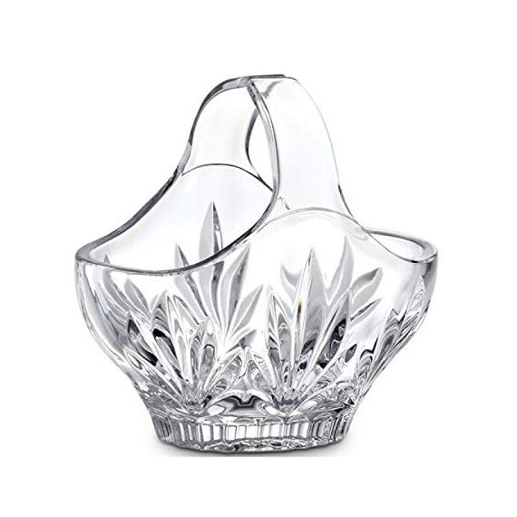 Glaskorb Imperial 14,5cm Körbchen Pralinenschale Ostern Bleikristallglas klar
