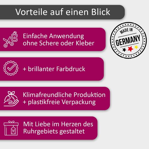 younikat Aufkleber-Set Happy Birthday Konfetti und Happy Birthday Mint passend für zwei Duplo Pralinen Packungen I 26 Aufkleber I Geschenk-Idee Mitbringsel I dv1366