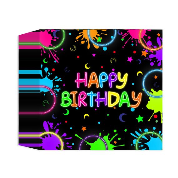 40 Stück Happy Birthday Party Servietten, Cocktail Servietten Einweg Bunte Thema Dekorationen Zubehör für Junge Mädchen Geburtstag Party Deko, 33x33cm