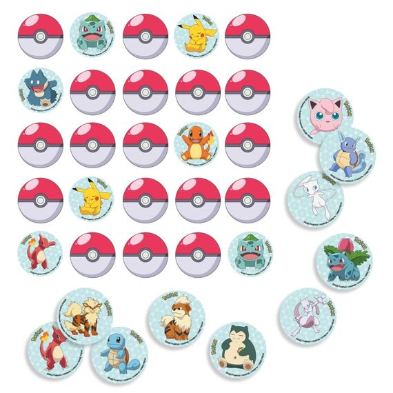 amscan Pokémon Memory Spiel 32 TLG.