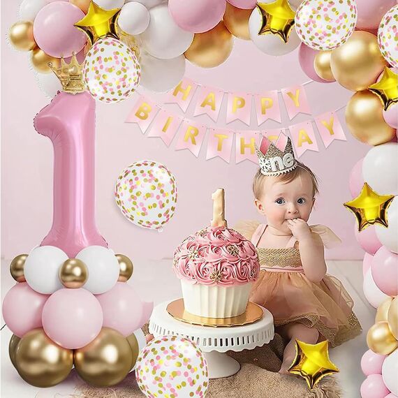 Happy Birthday Banner Luftballons, 30,5 cm, Happy Birthday Dekorationen für Männer und Jungen (PK + GD)