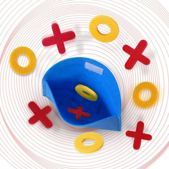 Piucrty Tic Tac Toe Spiel Mini 12Pcs Nützliche Mitgebsel Kindergeburtstag Gastgeschenke Party Beschäftigung Tictactoe Give Aways Pinata Füllung Kinder Kleine Spielzeuge Tombola Preise Wundertüte