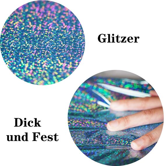 Tischdecke Geburtstag Blau Glitzer 2 Stück - Foil Party Tischdecken Einweg Deko für Frozen Winter Gefrorene Schneeflocke Meerjungfrau Unterwasserwelt Geburtstag Gender Reveal Party Deko