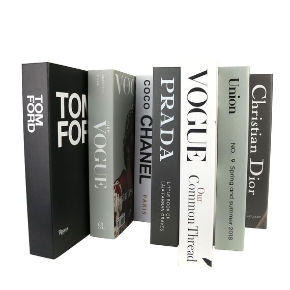 SPShadow 7 Pcs Dekorative Bücherenden Ästhetische Chic Faux Buch Set für Raum Dekor, Moderne Home Dekorative Bücher Decor Couchtisch Dekor