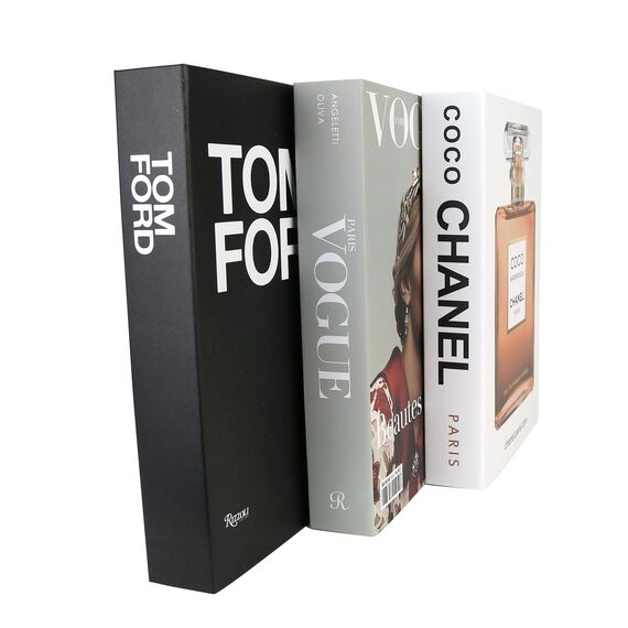 SPShadow 3 Pcs Dekorative Bücherenden Ästhetische Chic Faux Buch Set für Raum Dekor, Moderne Home Dekorative Bücher Decor Couchtisch Dekor