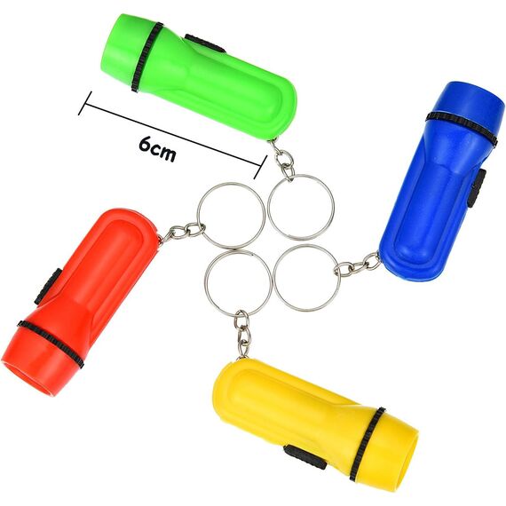 Piucrty Mini Taschenlampe Schlüsselanhänger Kinder 24Pcs Nützliche Mitgebsel Kindergeburtstag Gastgeschenke Kleinigkeiten Give Aways Tombola Preise Kleine Geschenke Geburtstag Wundertüte Goodie Bag