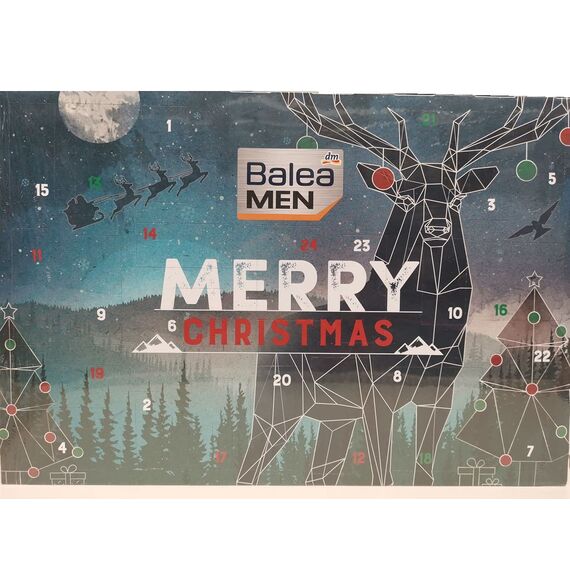 Balea Men - Man - Adventskalender 2021 - Advent Calendar - Herren - Beauty - Kosmetik - Limitiert