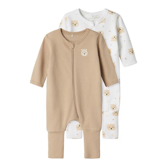 Name It Oxford Bear Baby Pyjama 2 Units 12 Months