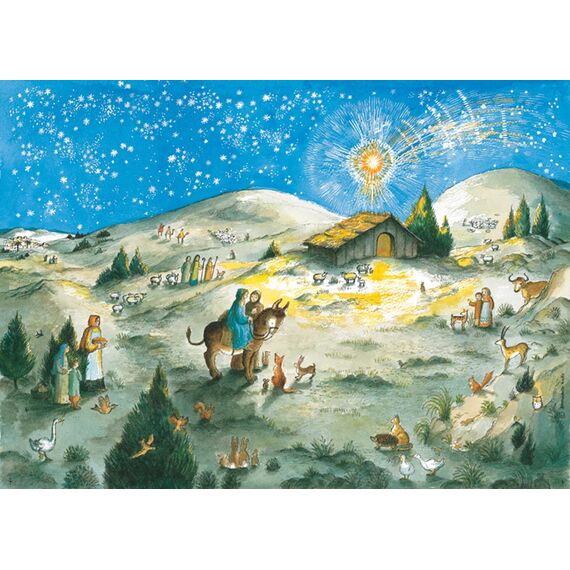 Away in a Manger Advent Calendar