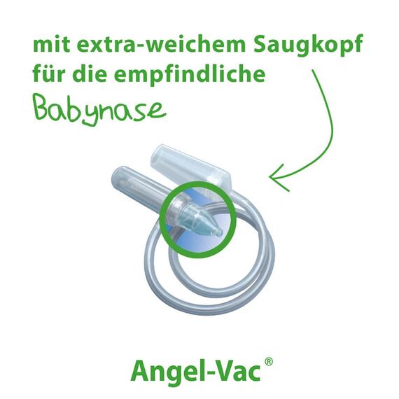 Nasensauger Angel-Vac Baby für Vorwerk Staubsauger Mit Extra weichem Saugkopf das Original seit 30 Jahren