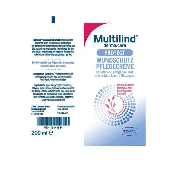 Multilind DermaCare Protect Pflegecreme 200 ml