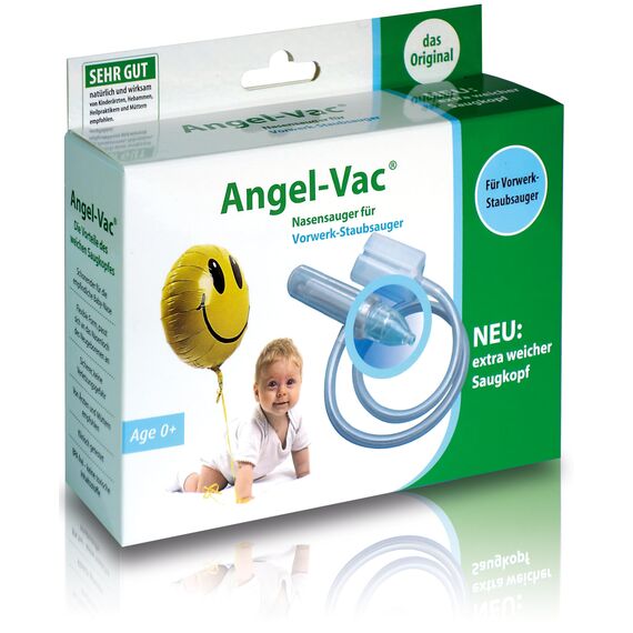 Nasensauger Angel-Vac Baby für Vorwerk Staubsauger Mit Extra weichem Saugkopf das Original seit 30 Jahren