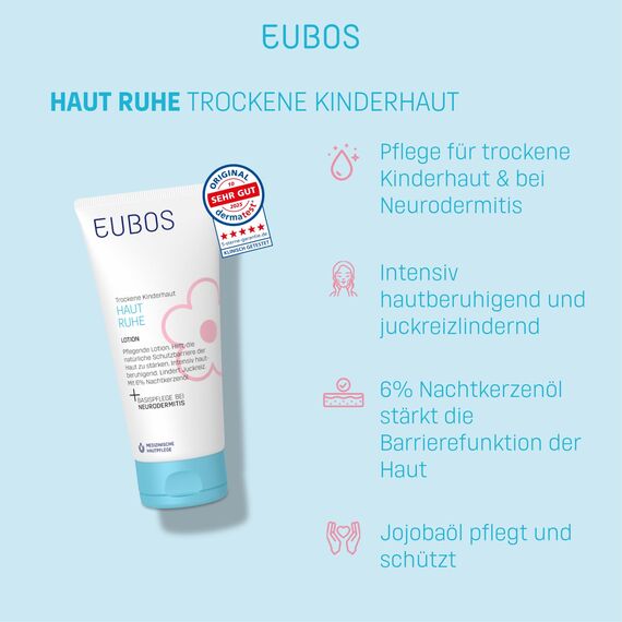 EUBOS Kinder HAUT RUHE Lotion, 200 ml Lotion