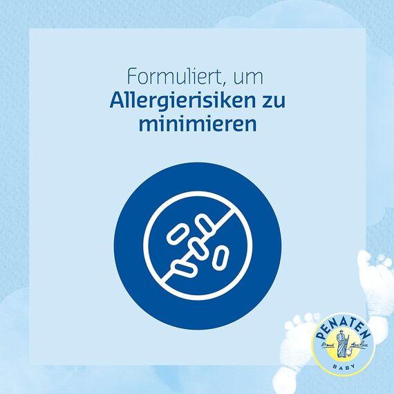 PENATEN Ultra Sensitiv Pflegecreme Gesicht & Körper (100ml) parfümfreie Baby Gesichtscreme & Körpercreme, schützende & pflegende Feuchtigkeitscreme für hochsensible, zu Neurodermitis neigende Babyhaut