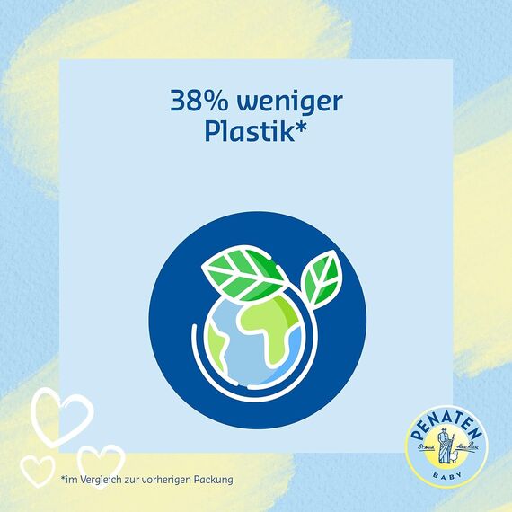 PENATEN Ultra Sensitiv Pflegecreme Gesicht & Körper (100ml) parfümfreie Baby Gesichtscreme & Körpercreme, schützende & pflegende Feuchtigkeitscreme für hochsensible, zu Neurodermitis neigende Babyhaut