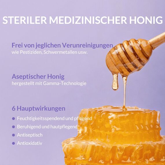 Bee Nature - Baby Shampoo Bio - Honig Mousse - Milchschorf Behandlung - Tränenfrei - Geeignet für Neugeborene, Kinder, Erwachsene mit Trockener, Empfindlicher, Ekzem, Juckende Kopfhaut- 400ml(2*200ml)