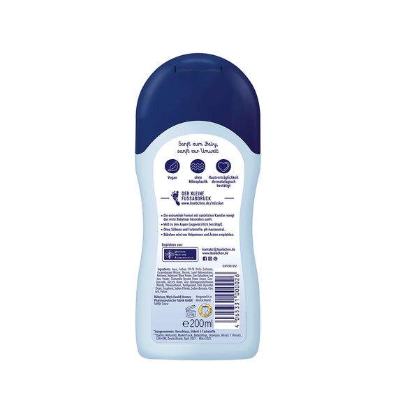 Bübchen, Baby Shampoo, 200 ml