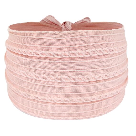 2 Stück Baby Turban Stirnband Baby Mädchen Nylon Stirnbänder Baby Schleife Stirnband Weiche Schleife Kopfbedeckung Elastische Haarbänder für Neugeborene, Kleinkinder (Rosa und Weiß)
