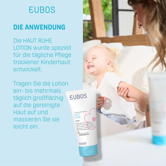 EUBOS Kinder HAUT RUHE Lotion, 200 ml Lotion