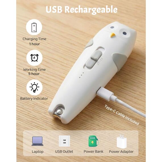 Lictin Baby Nagelfeile Elektrisch, Elektrische Nagelfeile Baby mit 6 Schleifkopf, 26 in 1 Baby Nagelset mit LED Licht, Nagelpflegeset Elektrisch für Babys, Kleinkind, Erwachsene, USB Laden, Grau