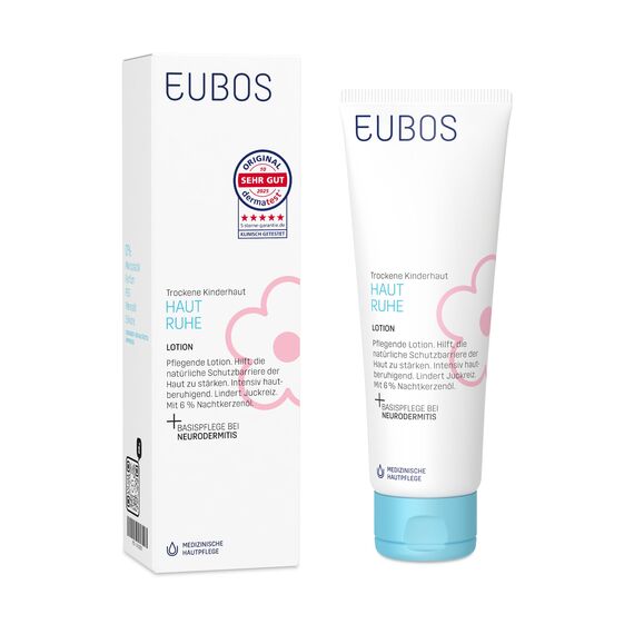 EUBOS Kinder Haut Ruhe Lotion, 125 ml Lotion