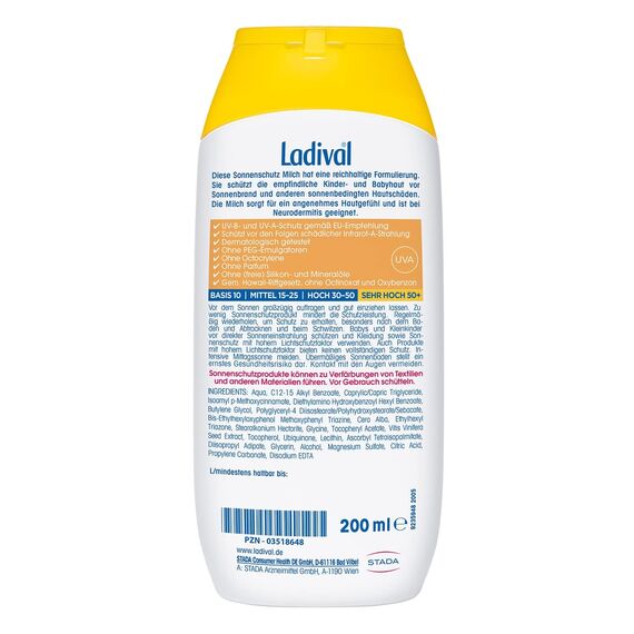 Ladival Kinder, Milch, LSF 50+