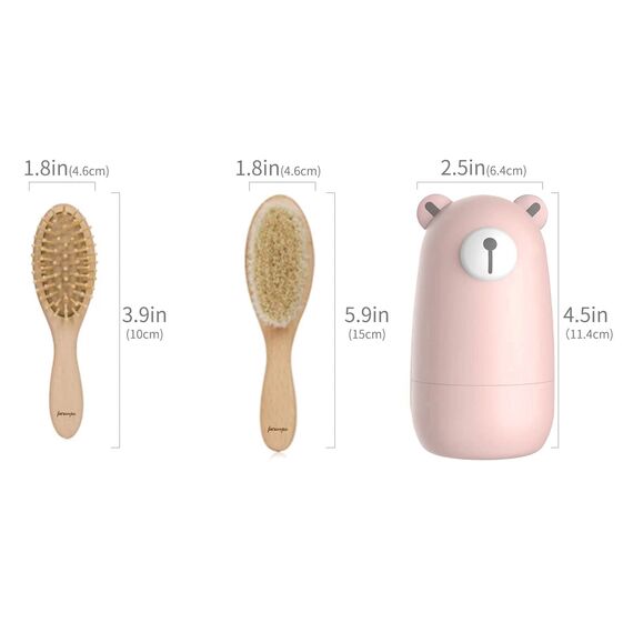 Baby Nail Clippers Set, Baby Nail Kit with Cute Case, Infant Manicure and Pedicure Health Grooming Care Can for Newborn, Kids and New Parents As Shower Gifts (Light Pink)