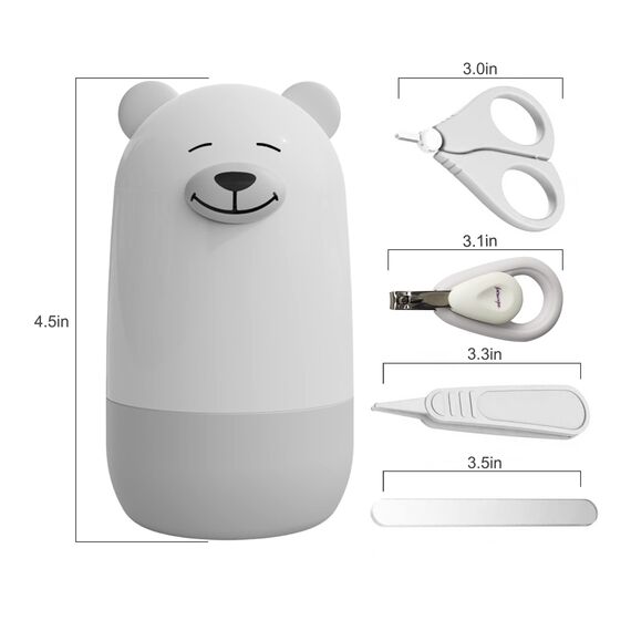 Baby Nail Clippers Set for Newborn,Infant Nail kit for New Parents Gift