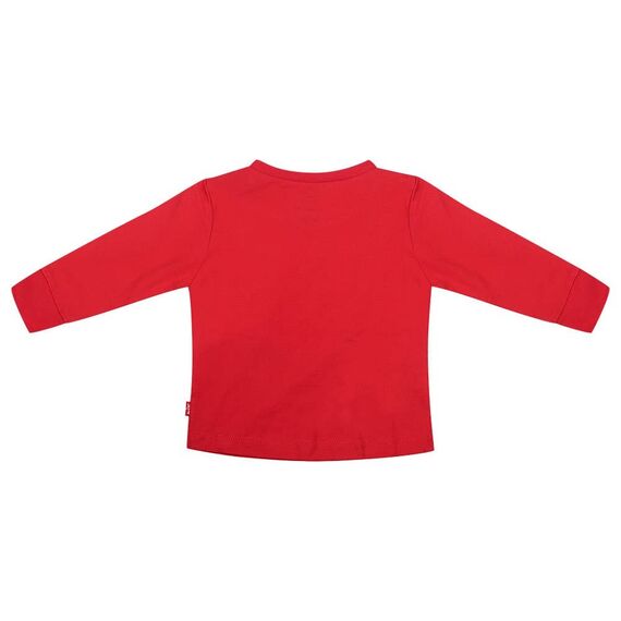 Levi's Kids L/s batwing tee Baby Jungen Superred 12 Monate