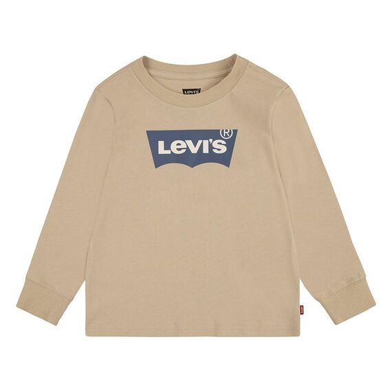 Levi's LVB-L/S Batwing Tee, Safari, 9-12 Months