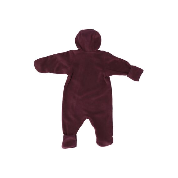 Sterntaler Baby Mädchen Overall Baby Overall - Overall Baby Winter, Baby Overall - aus Microfleece mit Stickerei & Zipper - pink, 62