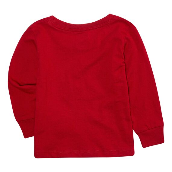Levi's Kids l/s batwing tee Baby Jungen Levis Red 24 Monate