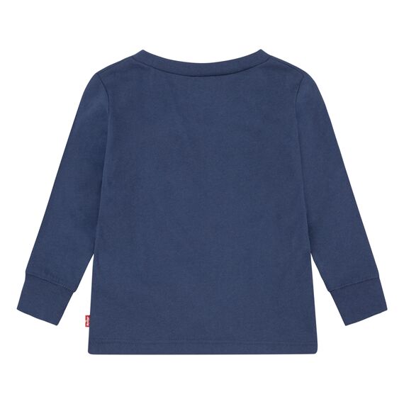 Levi's Kids l/s batwing tee Baby Jungen Dress Blues 9 Monate